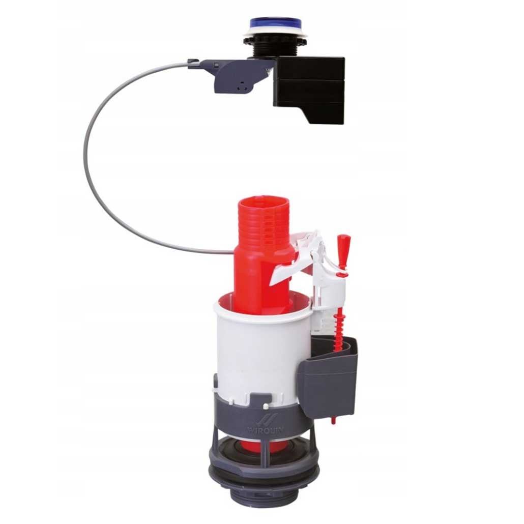 Touchfree Automatic Cistern Toilet Button Flush Valve WC TRONIC 2