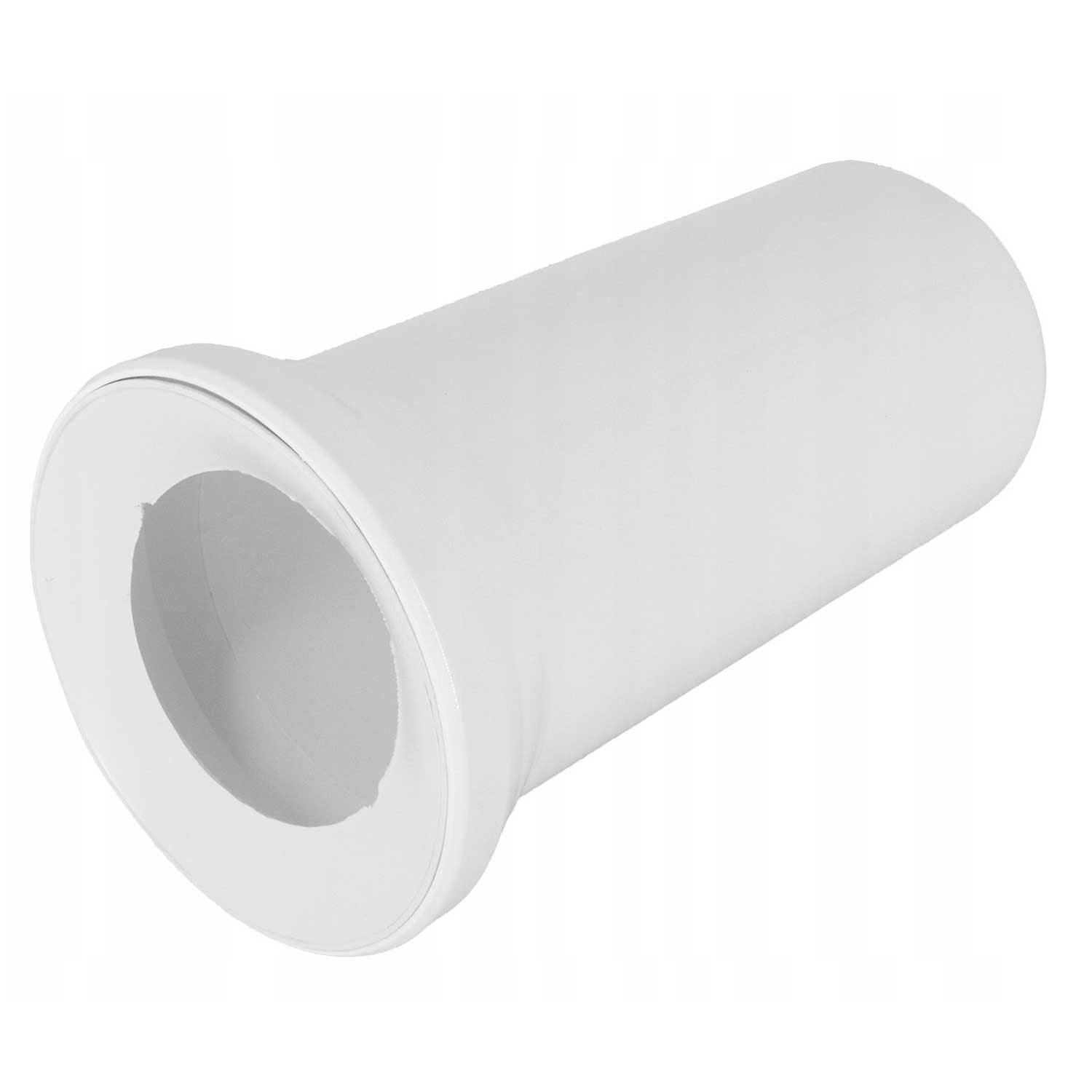 110mm Straight Toilet Pan Connector Extension Soil Pipe White 150-400mm