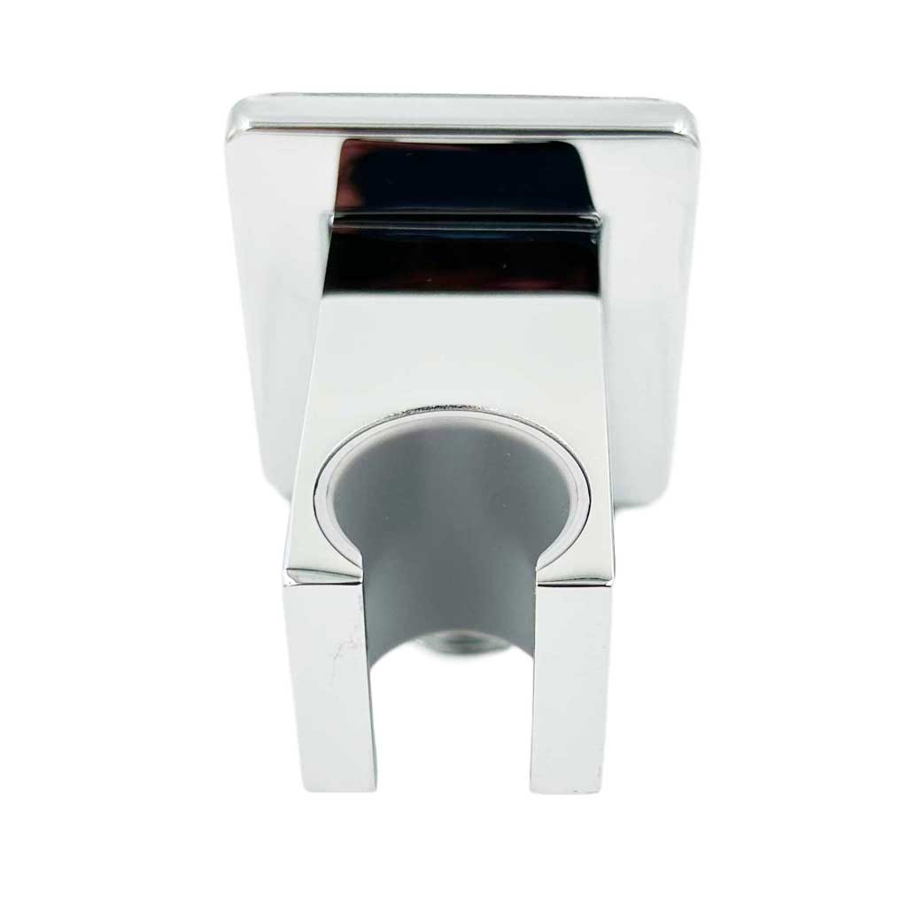 Chrome Shower Wall Outlet Elbow With 1/2 Hose Connector And Holder