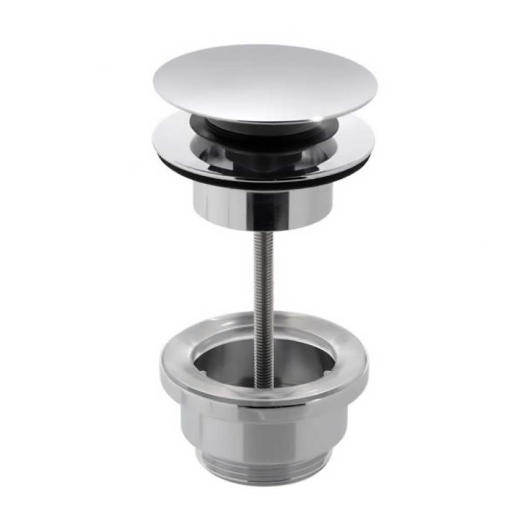 Universal Basin Click Clack Waste Chrome Pop Up