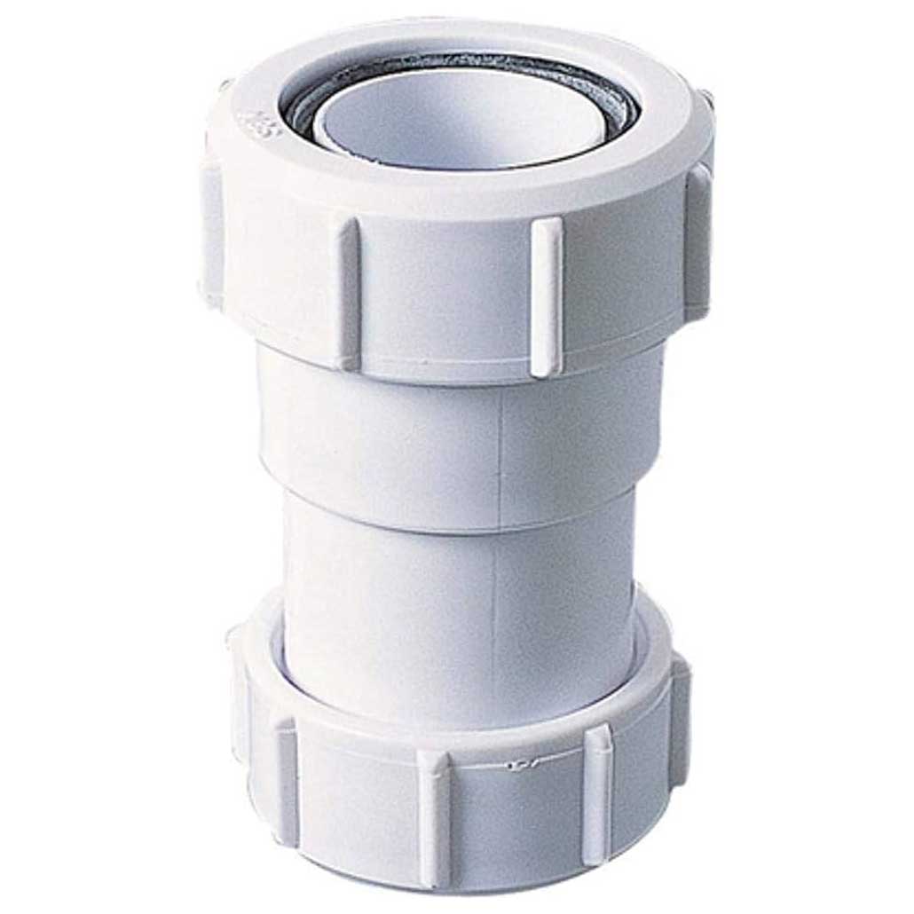 PVC Pipe Push Fit EU to UK Adaptor Pipe Conversion Reduction Waste Pipe Adaptors