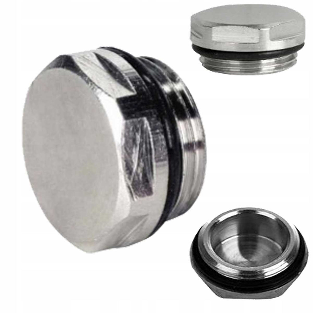 1/2 Inch Radiator Blanking Cap Bleed Ending Plug