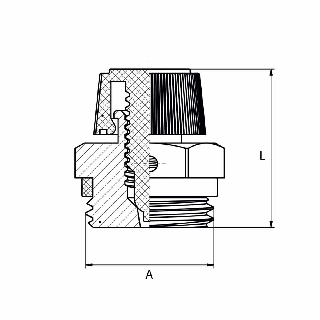 1/4 3/8 1/2 Inch Manual Radiator Bleeding Valve No Need Key Radiator Bleeding, 043a, 043b, 043c