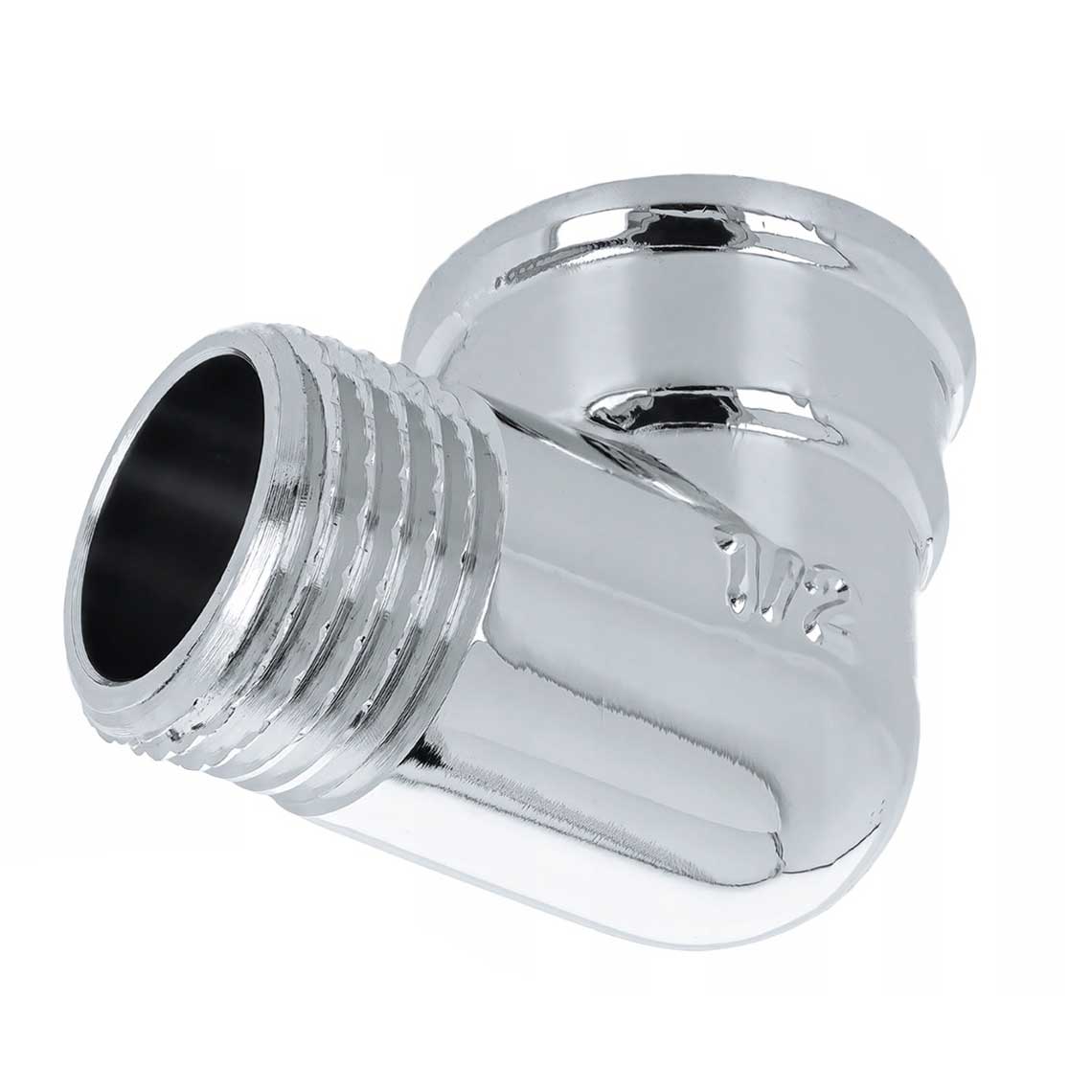 3/8 1/2 3/4 Inch Threaded Pipe Elbow Male x Female Chromed Threaded Elbows, 076, 077, 078