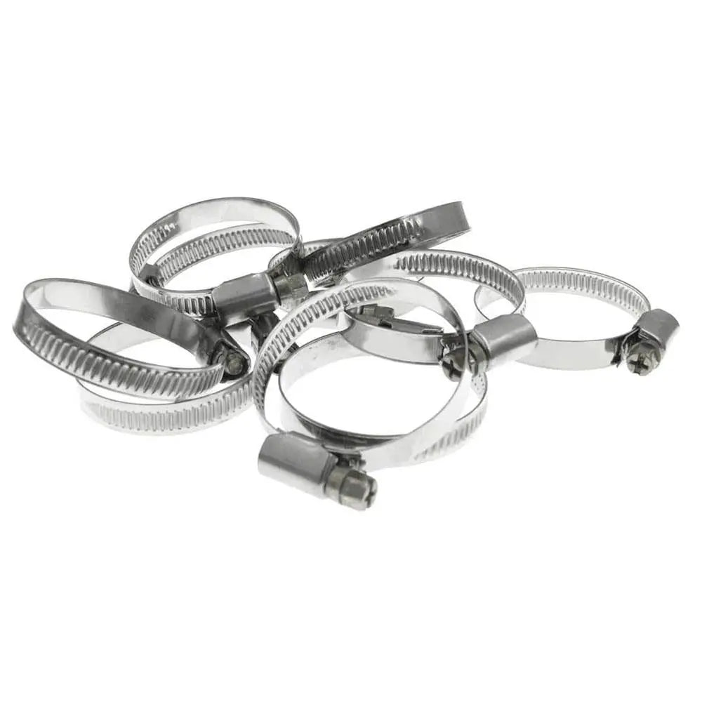 10 x Stainless Steel Jubilee Clips Pipe Hose Clamps Jubilee Clips