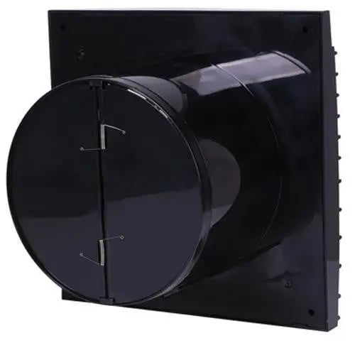 100mm 125mm Duct Standard Bathroom Extractor Fan Black Bathroom Extractor Fans