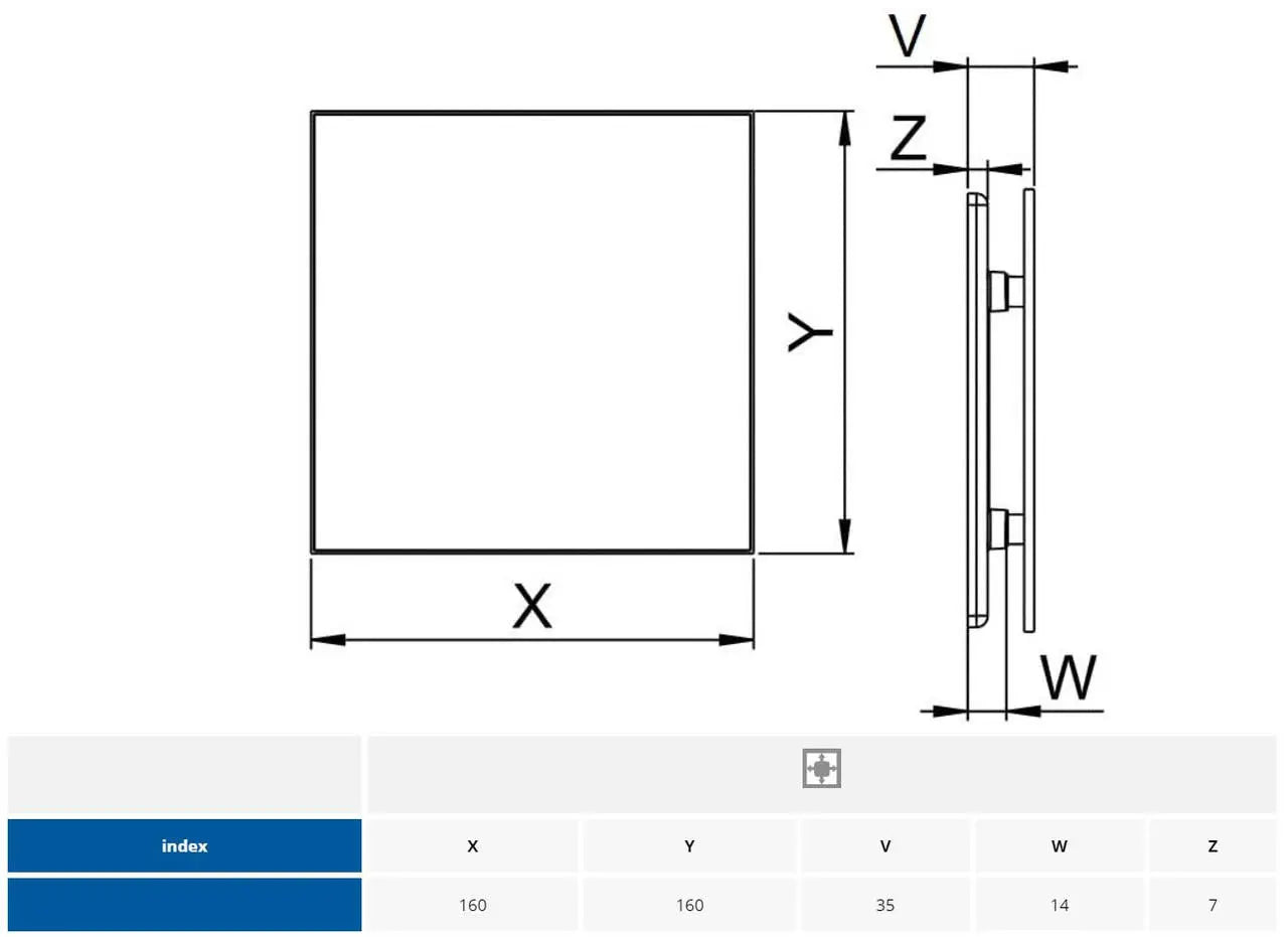 100mm Bathroom Extractor Fan VERTICO Panel Wall Ventilation Bathroom Extractor Fans, A326a, A326b, A326c, A326d, A326e, A326f, A326g, A326h, A326i, A326j, A326k, A326l
