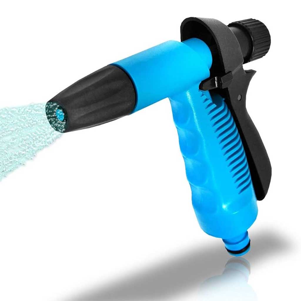 Garden Hose Spray Gun Nozzle Hand Sprayer Quick Fit Plastic - 