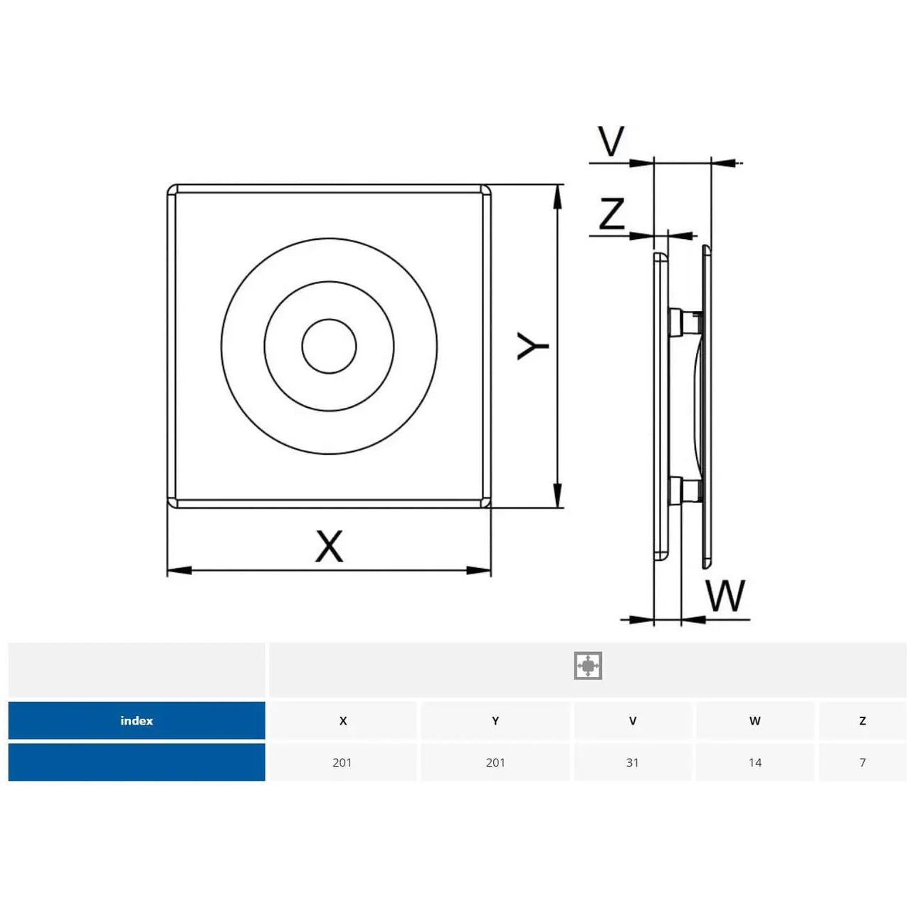 125mm Bathroom Extractor Fan ORION Panel Wall Ventilation Bathroom Extractor Fans, A339a, A339b, A339c, A339d, A339e, A339f, A339g, A339h, A339i, A339j, A339k, A339l
