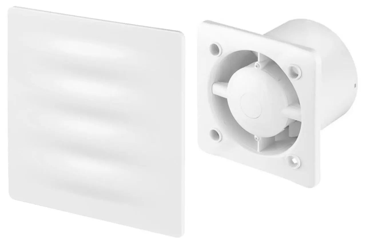 125mm Bathroom Extractor Fan VERTICO Panel Wall Ventilation Bathroom Extractor Fans