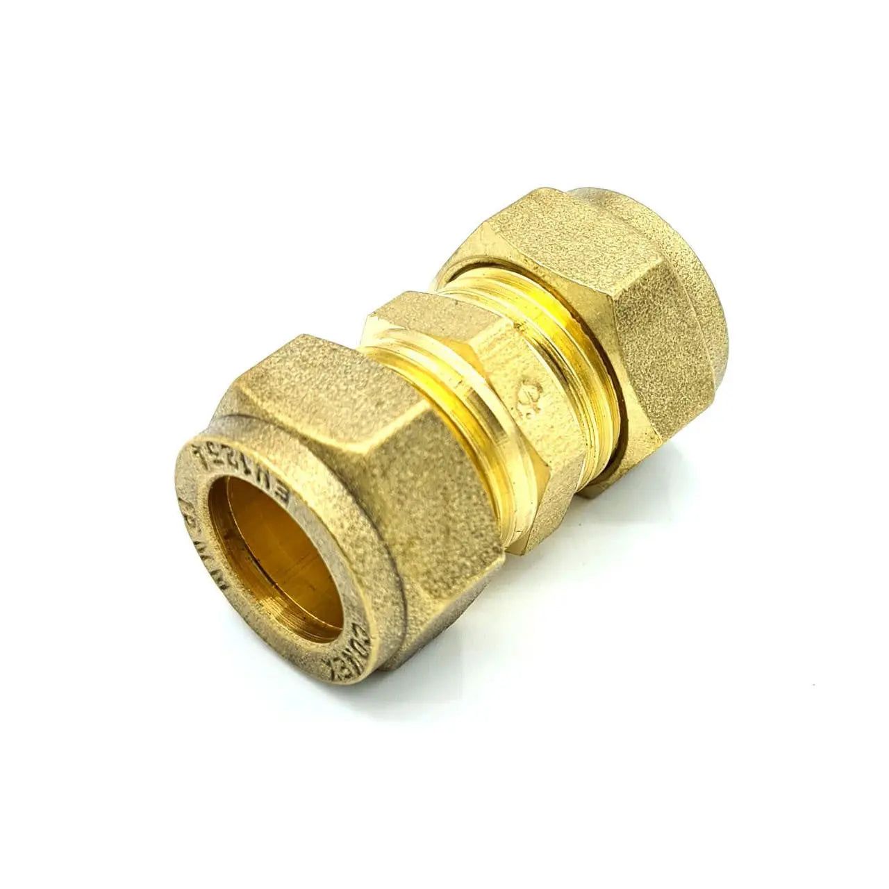 15mm Straight Coupler Brass Compression Fitting Coupling Compression Fittings