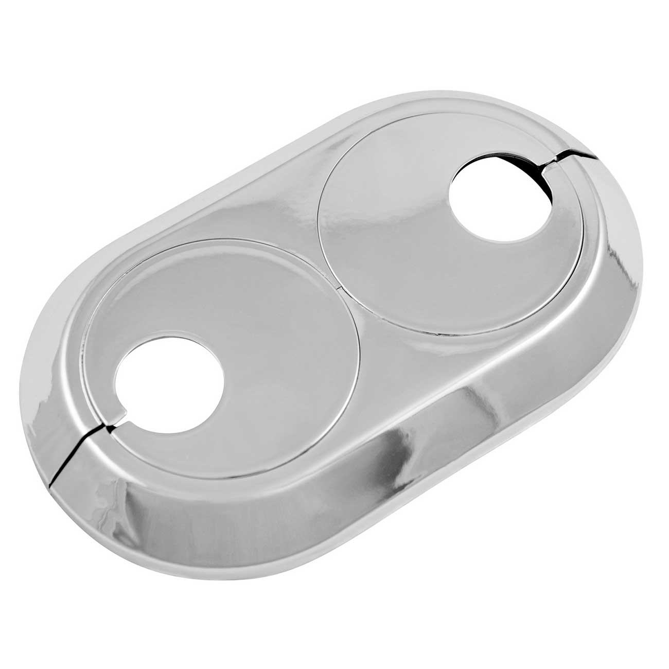 Double Chrome Radiator Pipe Cover Collar Plastic Pipe Covers, 181a, 181b, 181c, 181d, 181e