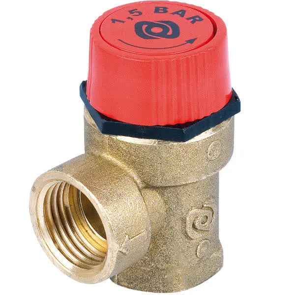 1/2 Inch 1.5 bar Pressure Relief Valve Female Safety System Protection - 