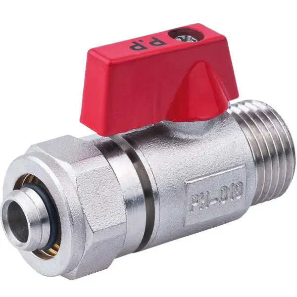 16mm x 1/2 Inch PEX Ball Valve Compression Pipe Fittings - Ball Valves