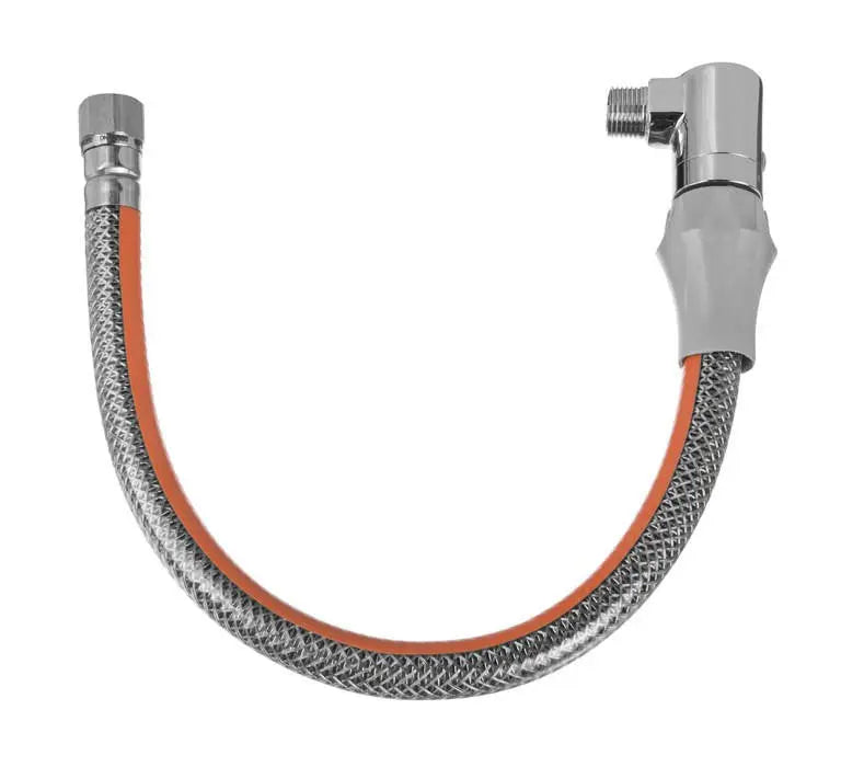 100cm Gas Connection Pipe DN12 1/2 Inch Quick Release Elbow - Gas Pipes and Fittings