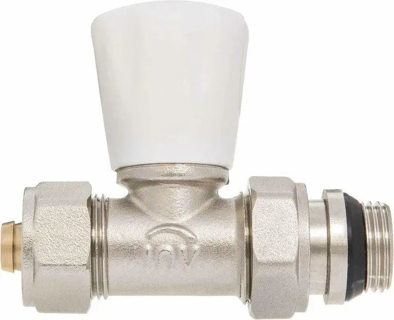 Manual Inlet Outlet Radiator Valves 1/2 Inch x 16mm PEX Radiator Valves