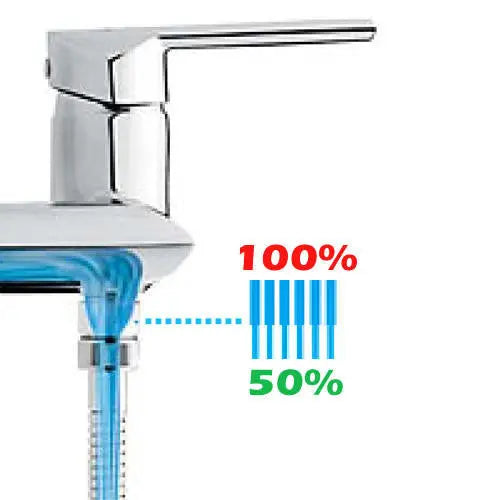 2 x Shower Hose Flow Restrictor Reducers Spray Adaptors Shower Flow Restrictors