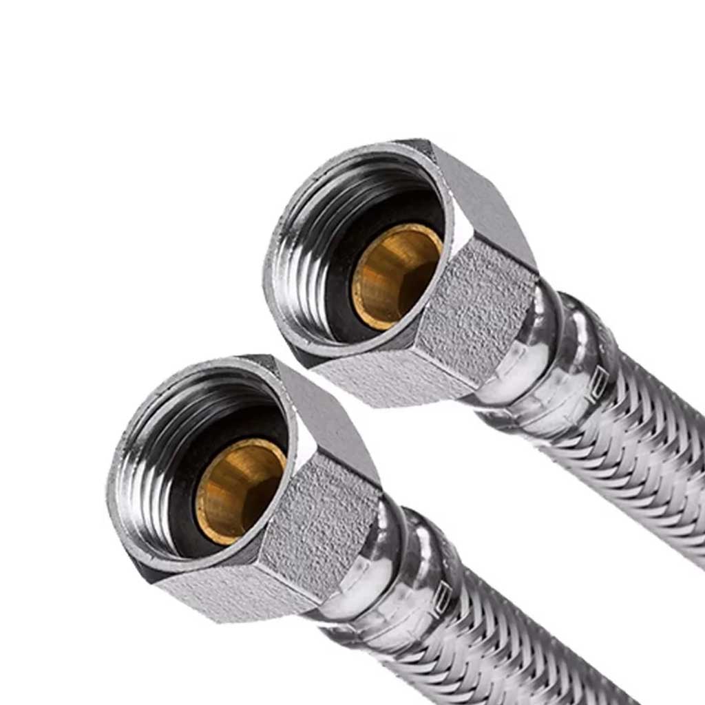 1/2 x 1/2 Inch Flexible Hose Tap Tail Connector 30-60cm Flexible Connectors For Taps, 245k, 245l, 245m, 245n