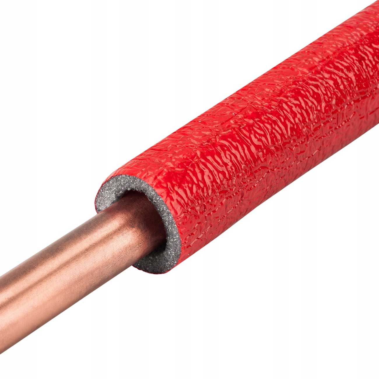 10m Red Pipe Lagging Insulation Foam 15-35mm Pipe 6mm Thick Pipe Insulation, 277a, 277b, 277c, 277d, 277e