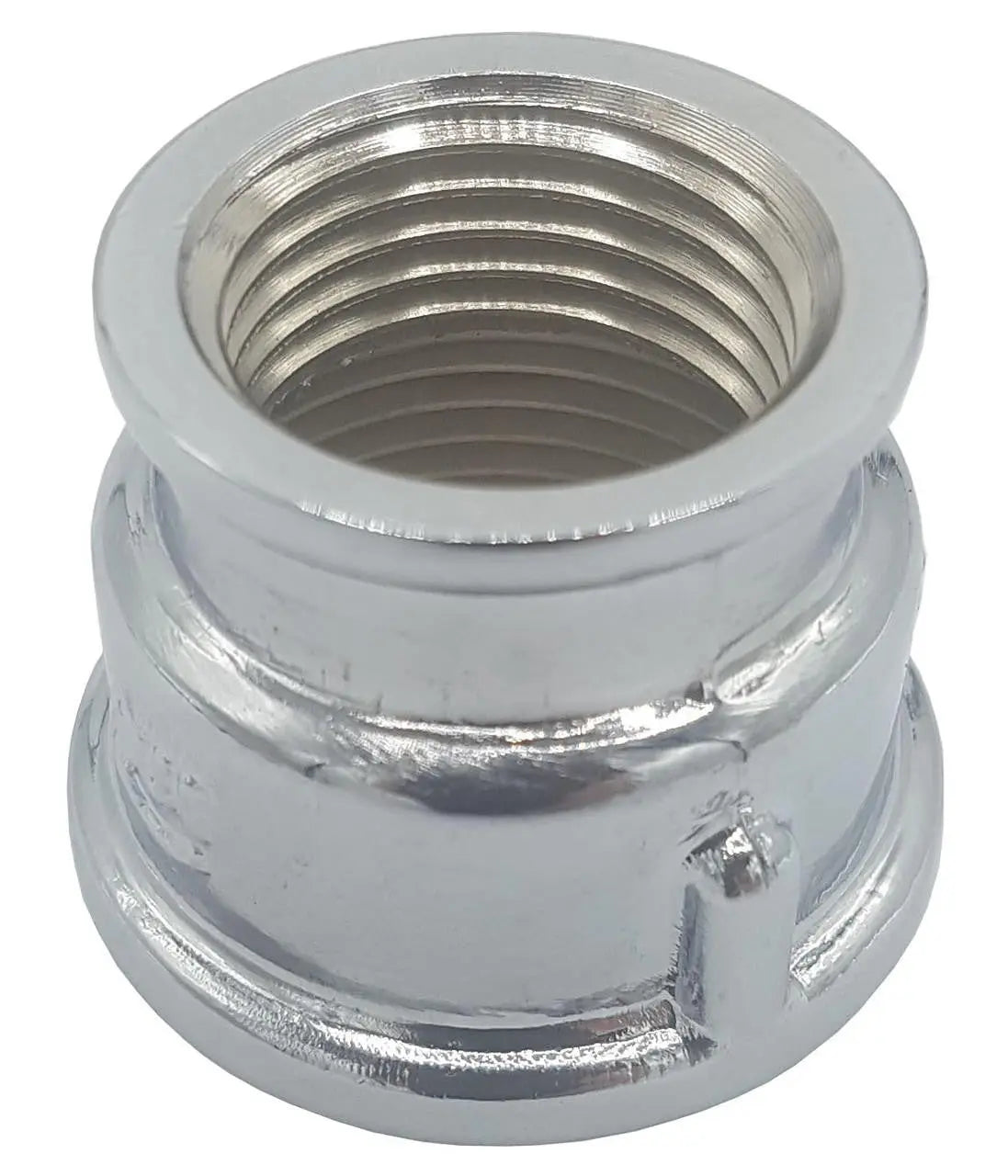 Chromed Threaded Pipe Reducer Female 1/2 x 3/8 3/4 x 1/2 Thread Reducers and Adaptors, 657a, 657b