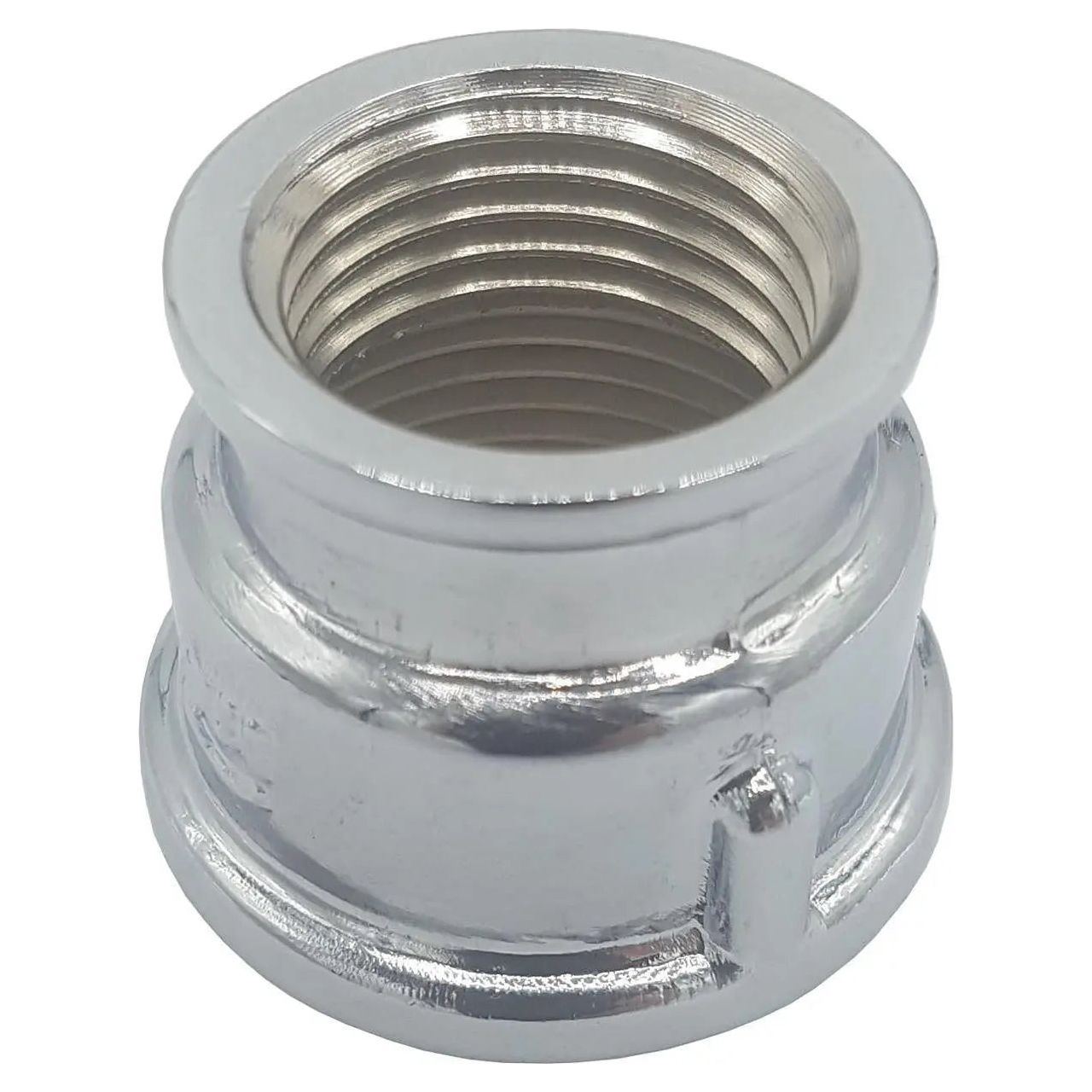 Chromed Threaded Pipe Reducer Female 1/2 x 3/8 3/4 x 1/2 Thread Reducers and Adaptors, 657a, 657b