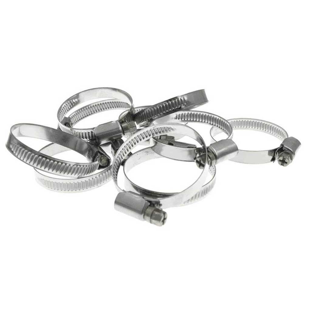 10 x Stainless Steel Jubilee Clips Pipe Hose Clamps Jubilee Clips, 302a, 302b, 302c, 302d, 302e, 302f, 302g, 302h