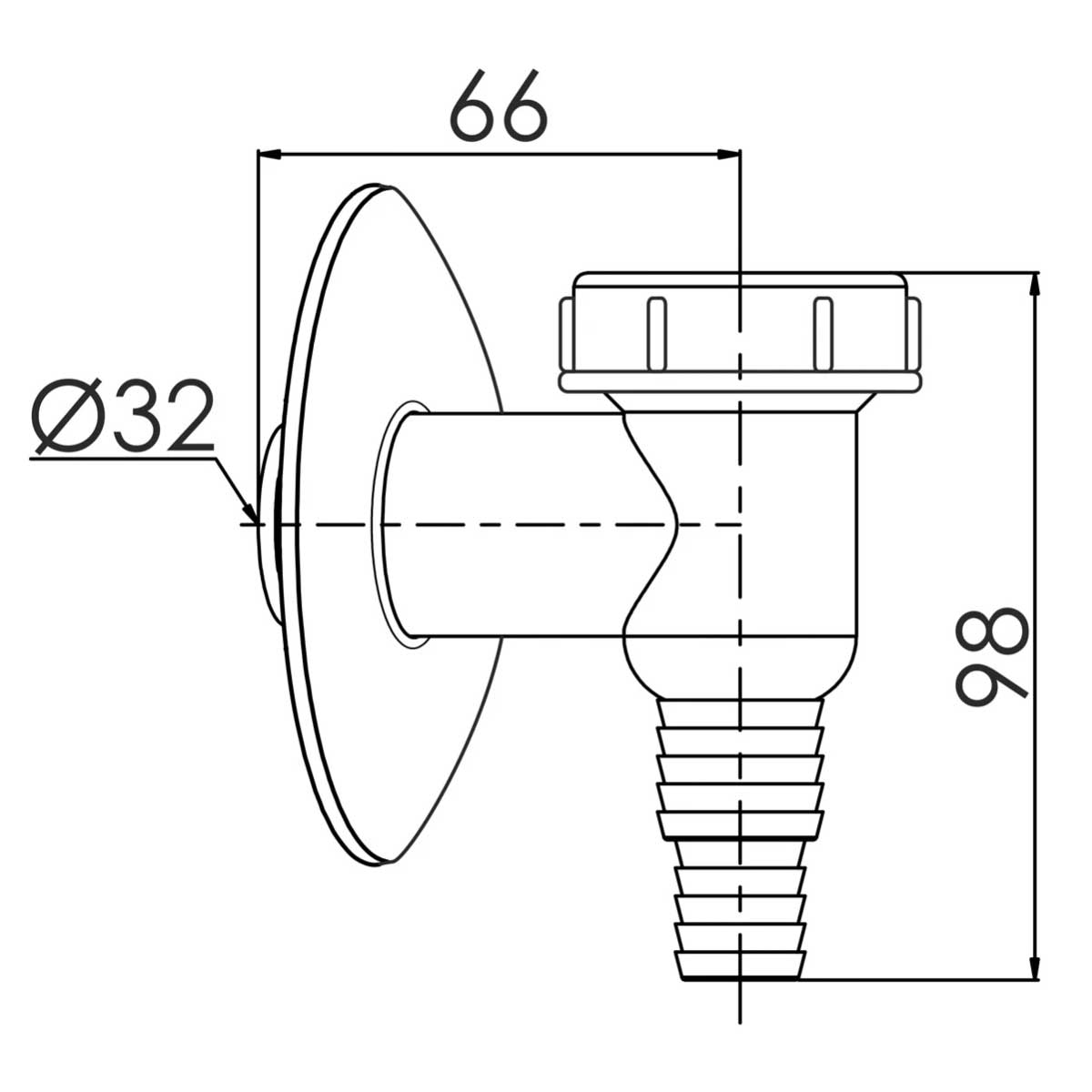 Washing Machine Waste Drain Pipe Trap Cut Check Valve Dishwasher and Washing Machine Accessories, 305a, 305b