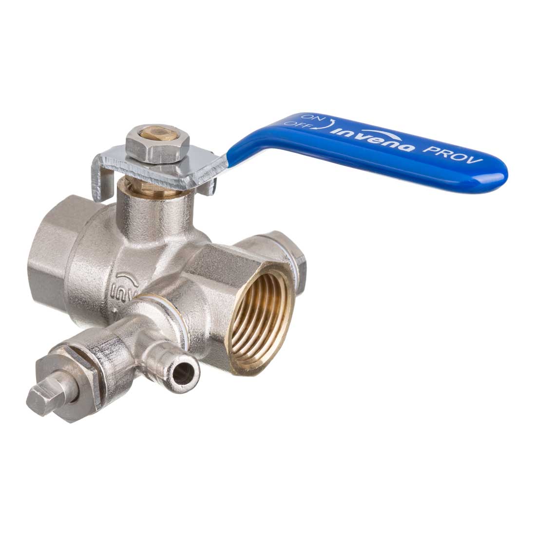 Inline Ball Valve 1/2 3/4 Inch BSP Female Y Strainer Handle Ball Valves