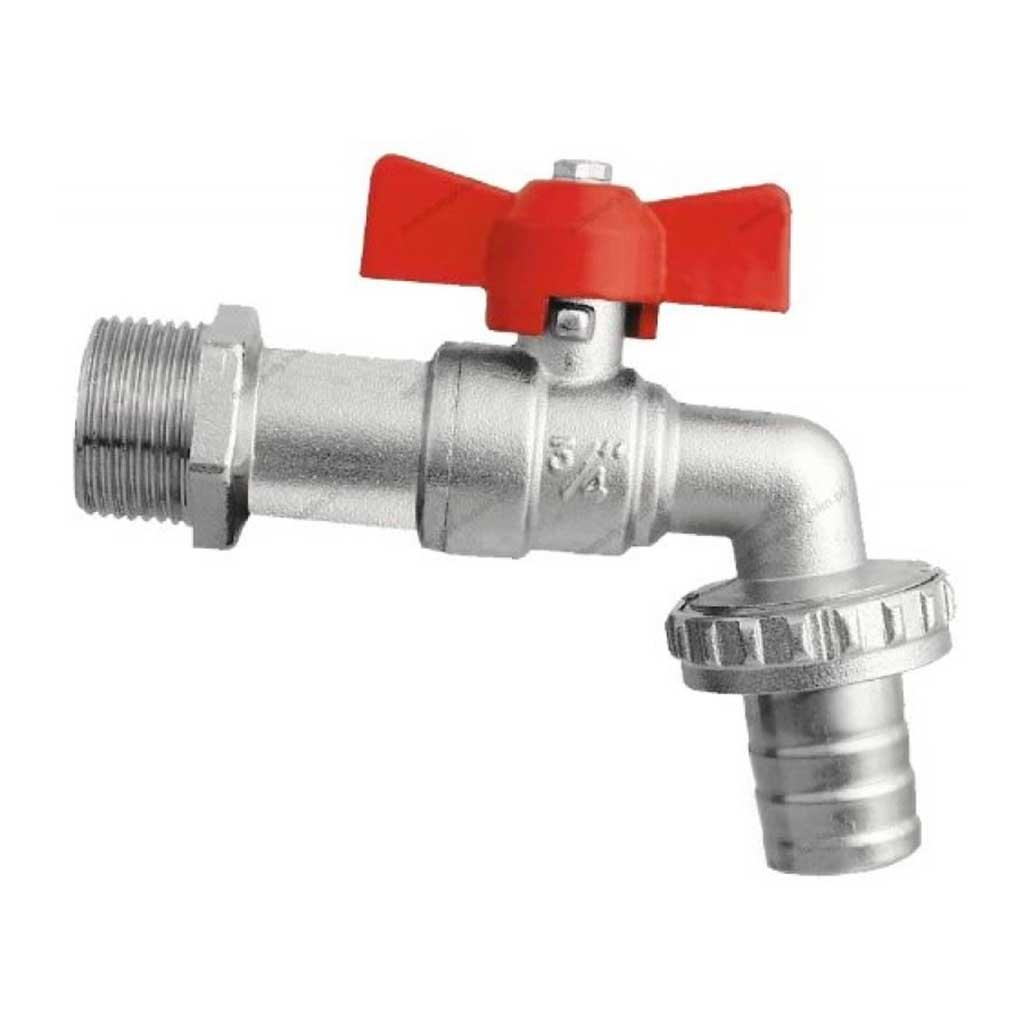 Garden Hose Tap 1/2 3/4 Butterfly Handle Ball Valve Garden Taps / Valves