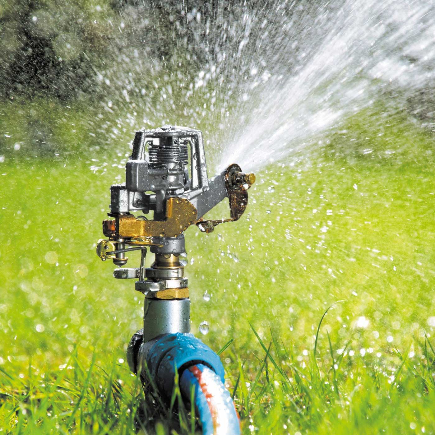 Professional Impulse Metal Spike Garden Sprinkler Sprayer