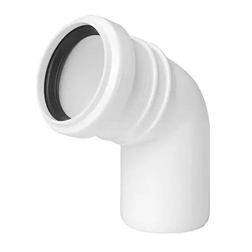 32mm Drain Pipe 67 Deg Elbow Waste Pipe Fittings Sewage - plumbing4home