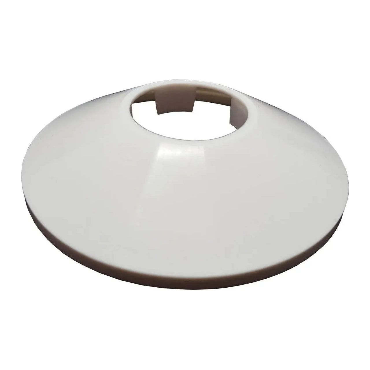 32mm White Cone Shaped Collar Pipe Cover for Pipe Holes Gaps Pipe Covers