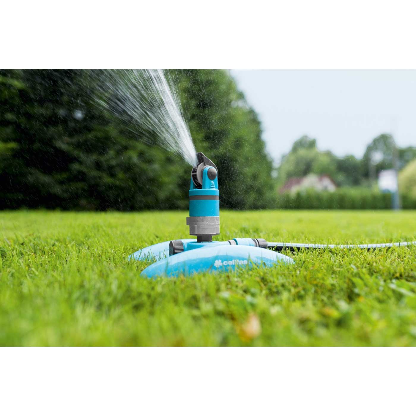 Watering Lawn Rotating Garden Sprinkler Plastic - Garden Sprinklers