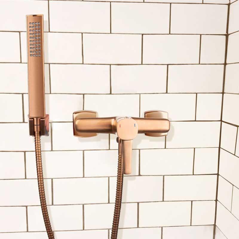 Shower Mixer Tap Copper Bronze GLAMOUR - plumbing4home