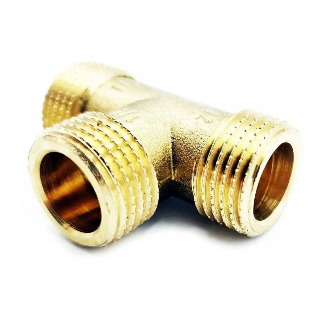 1/2 3/4 1 Inch Male Threaded Tee Connector Pipe Fittings Threaded Tees, 582a, 582b, 582c
