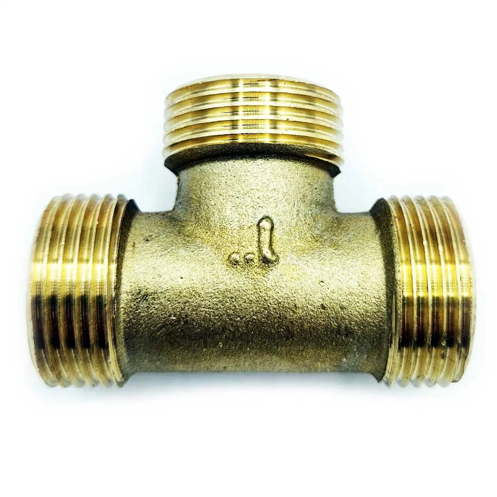 1/2 3/4 1 Inch Male Threaded Tee Connector Pipe Fittings Threaded Tees