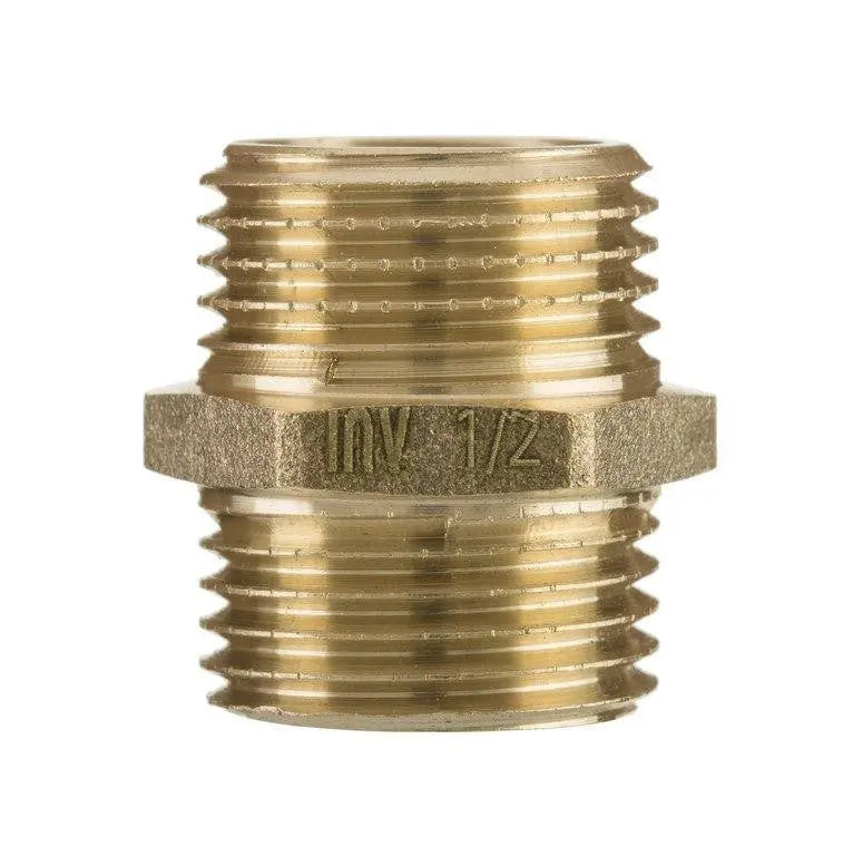 1/2 3/4 1 Male Thread Pipe Nipple Connection Hex Fitting Threaded Joints