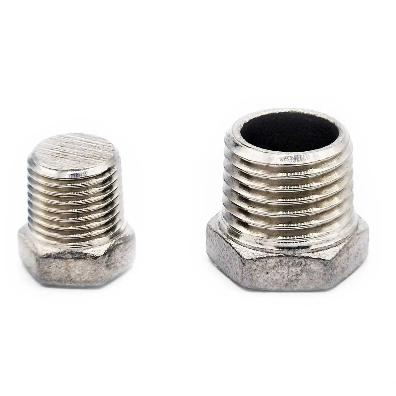 1/8 1/4 BSP Male Hex Plug 316 Stainless Steel Blanking Plugs and Caps