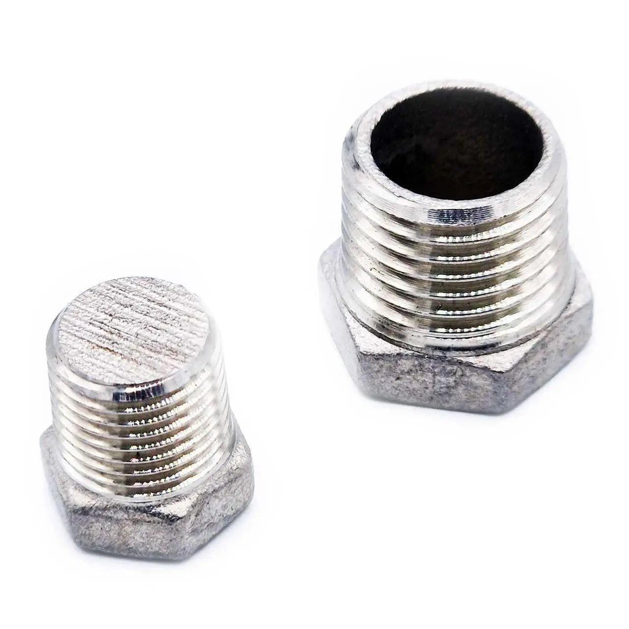 1/8 1/4 BSP Male Hex Plug 316 Stainless Steel Blanking Plugs and Caps