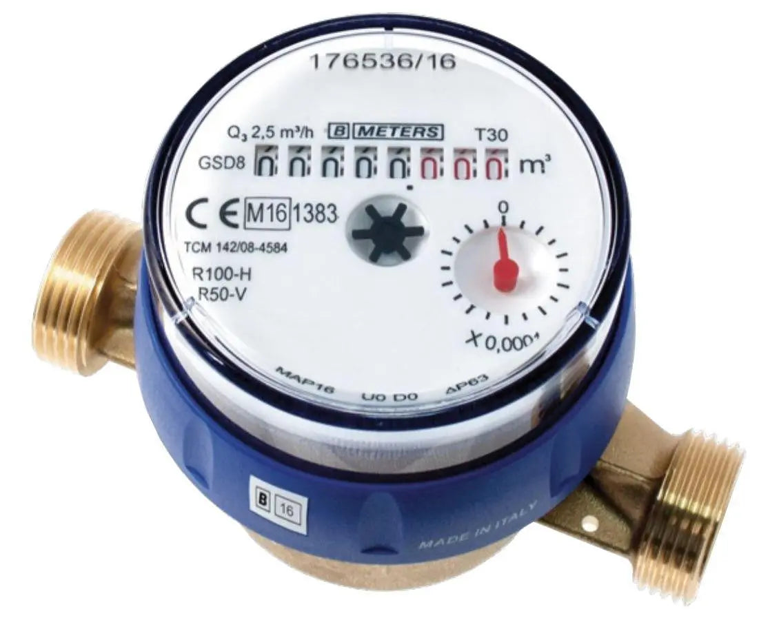 1/2 3/4 DN15 DN20 Cold Water Meter Single Jet Flow Counter Water Meters