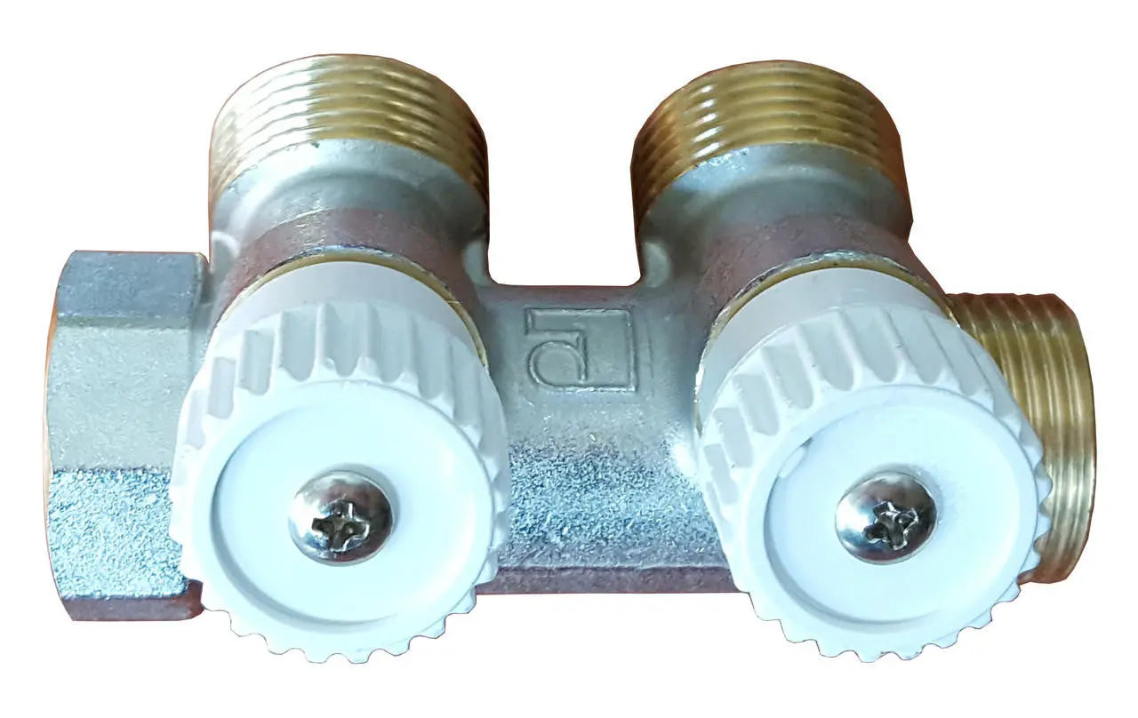 2 Way 3/4 Inch Water Underfloor Heating Manifold Distributor - Underfloor Heating Manifolds