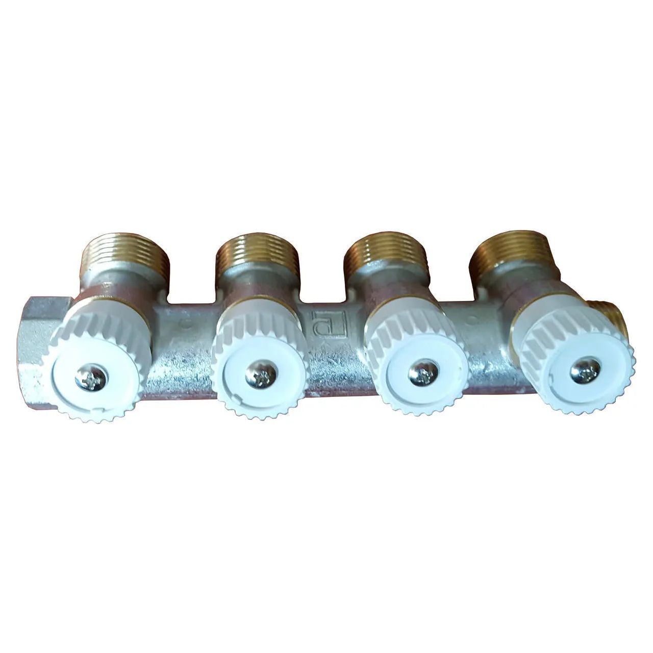 4 Way 3/4 Inch Water Underfloor Heating Manifold Distributor - Underfloor Heating Manifolds