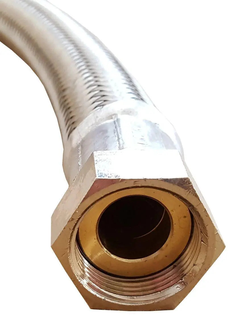 3/4 x 3/4 Large Bore Flexible Pump Connector Water Hose Pipe Flexible Connectors For Taps