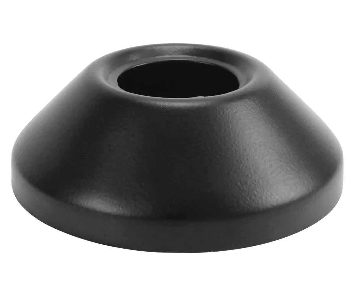 Steel Pipe Cover Black Collar 3/4 (25mm) 25mm High Pipe Covers