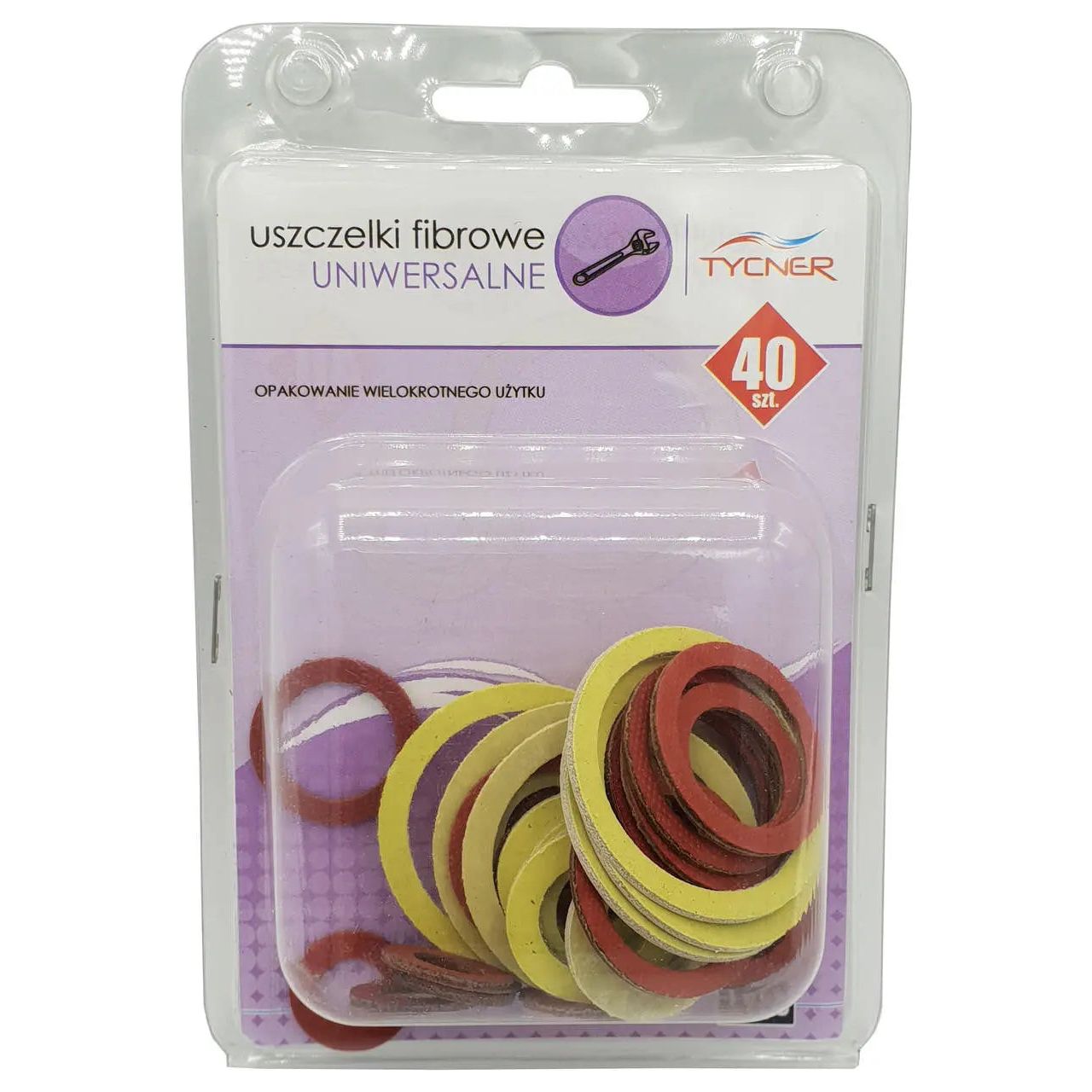40x Universal Gaskets Fibre Washer Set Various Sizes Types Nuts Bolts and Washers