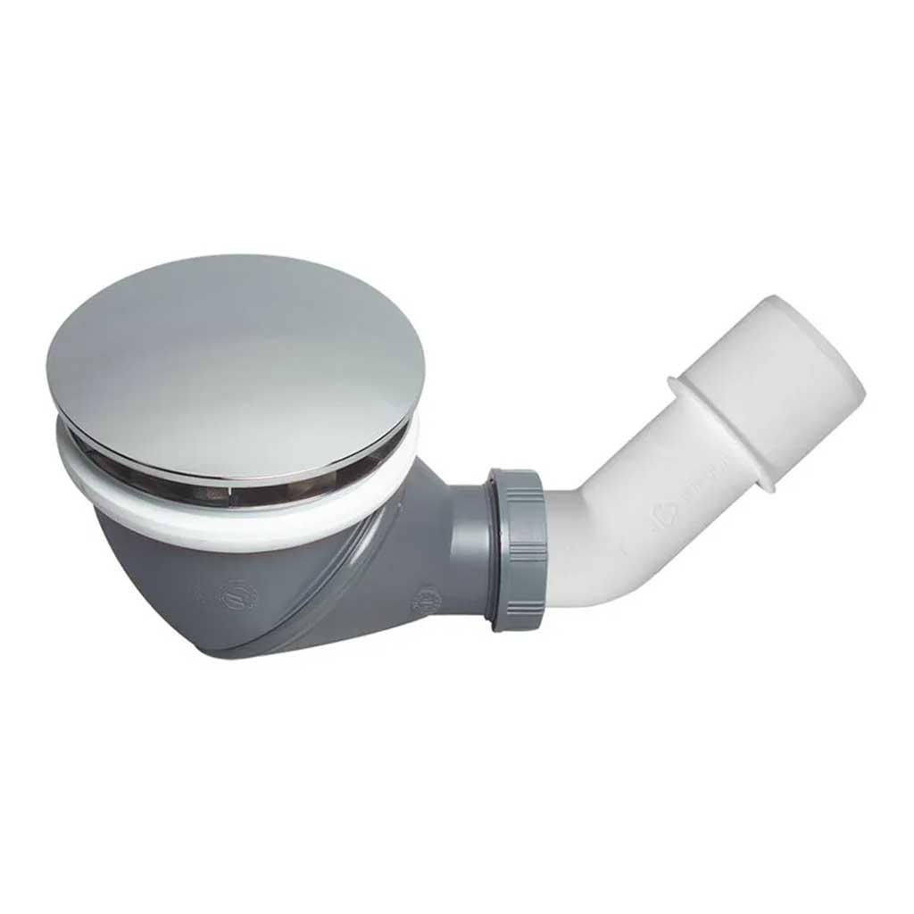 Multi Directional Shower Waste Drain 90mm With Cap Cover - Shower Drain