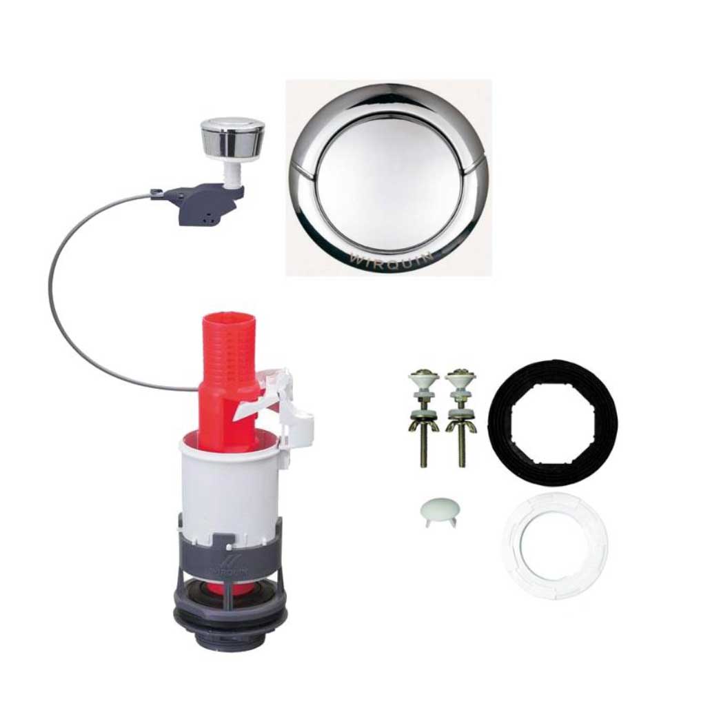 Wirquin Jollyflush Replacement Single Toilet Flush Valve - Toilet Spares