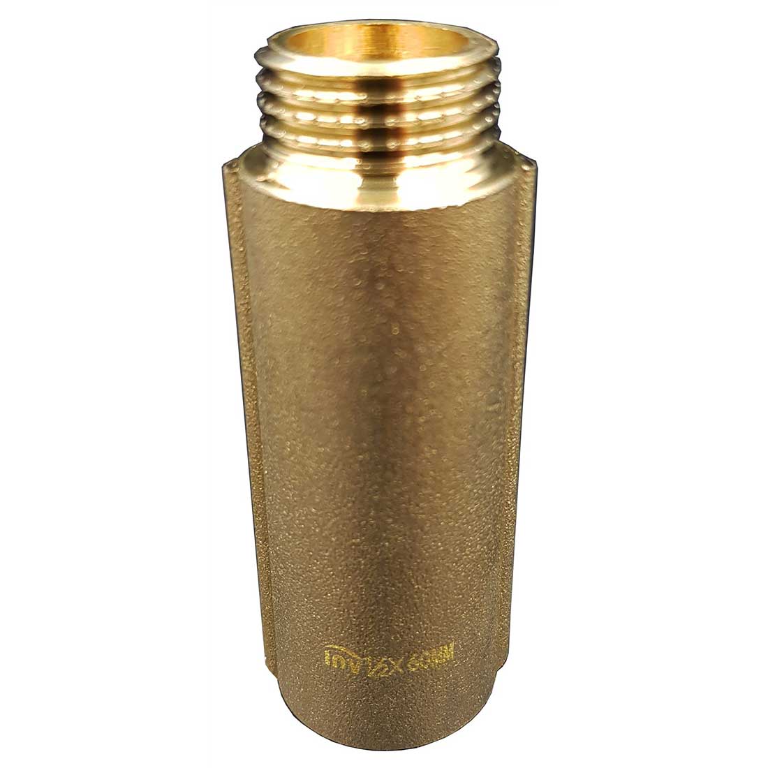 1/2 Inch BSP Pipe Wall Thread Extension Brass Tap Extender Thread Extensions 60mm