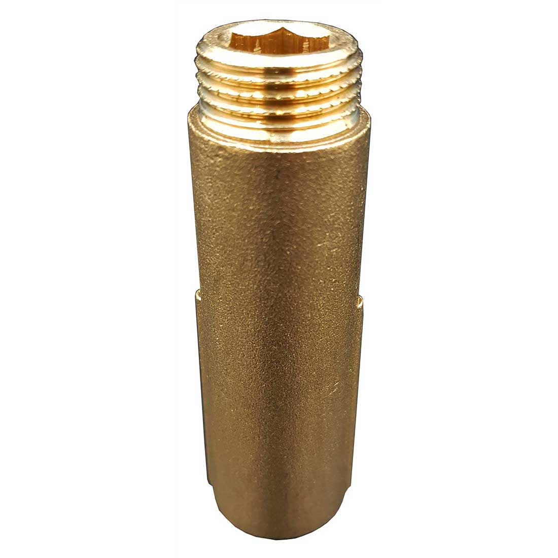 1/2 Inch BSP Pipe Wall Thread Extension Brass Tap Extender Thread Extensions 70mm