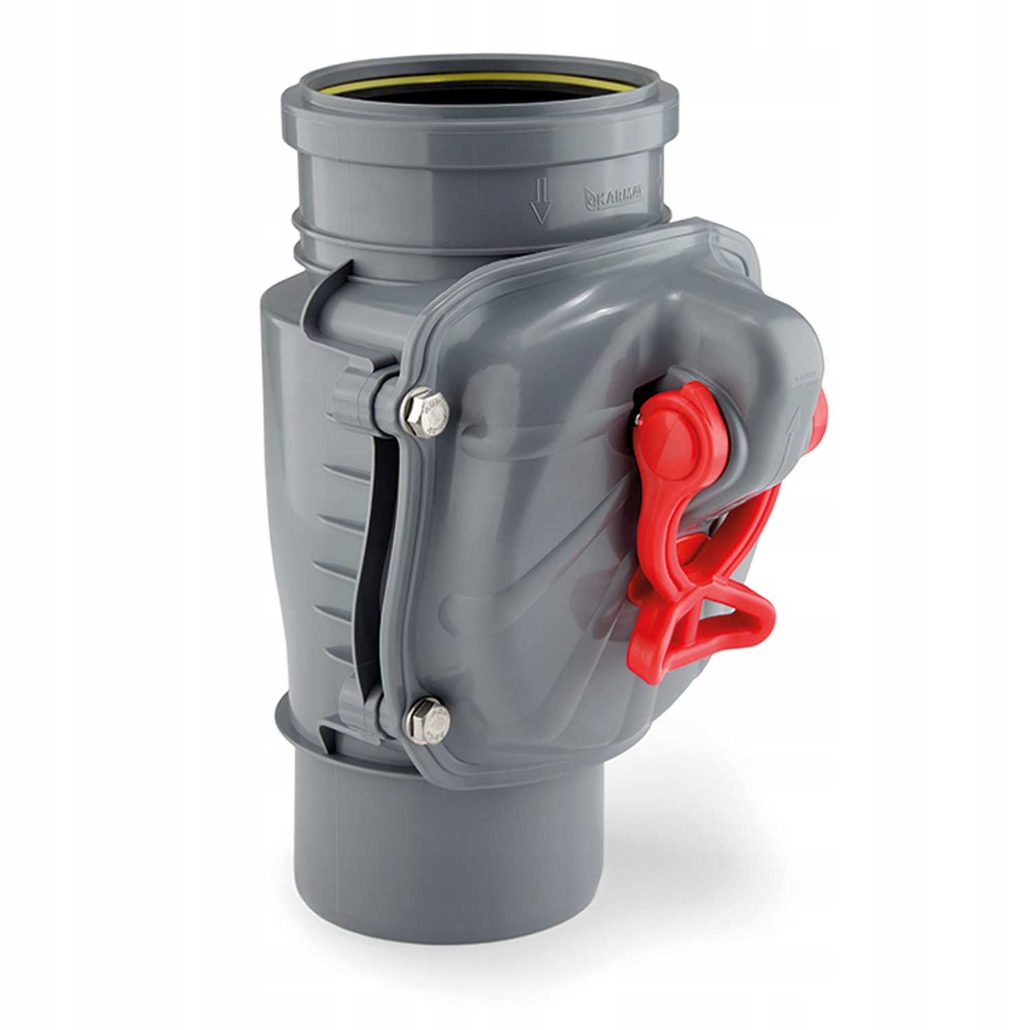 110mm Vertically Assembled Anti Flooding Backflow Valve - Drain Non Return Valves